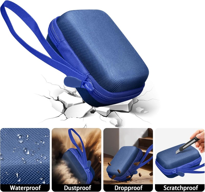 Baval for KODAK PIXPRO Friendly Zoom FZ55/FZ45/FZ43 16MP Digital Camera Hard Carrying Storage Case(Only Blue Case) - Image 5